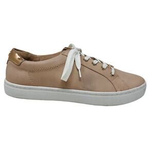 Liz Claiborne Metallic Tip Sneaker Fashion Casual Dusty Rose Lace Up - 10